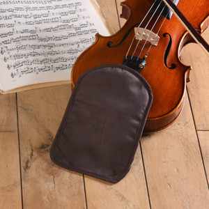 바건 바이올린 비올라 턱받침 커버/ 턱받침수건 Round(Brown)