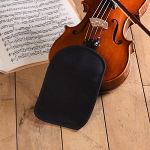 바건 바이올린 비올라 턱받침 커버/ 턱받침수건 Round(Black)