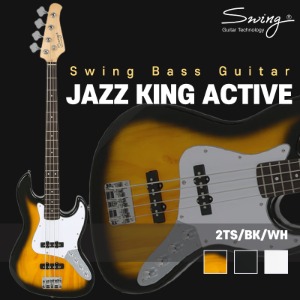 Swing Guitar JAZZ BASS 시리즈 베이스기타 JAZZ KING ACTIVE