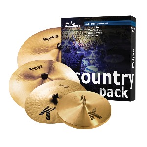Zildjian K COUNTRY Cymbal Pack 질젼 케이 컨츄리 심벌세트 (15, 17, 19, 20 구성) K0801C