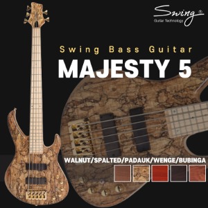 Swing Guitar MAJESTY 시리즈 베이스기타 MAJESTY 5