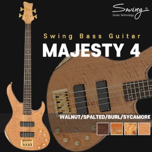 Swing Guitar MAJESTY 시리즈 베이스기타 MAJESTY 4